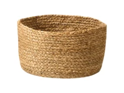Lot De 3 Paniers En Jute Naturel Et Beige RANWAL -Meilleur Meubles Magasin accessoire de rangement 13387081