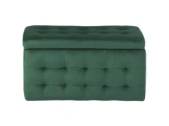 Coffre De Rangement Chesterfield Vert Foncé MICHIGAN -Meilleur Meubles Magasin accessoire de rangement 16278833