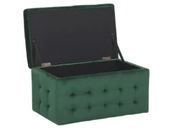Coffre De Rangement Chesterfield Vert Foncé MICHIGAN -Meilleur Meubles Magasin accessoire de rangement 16278837