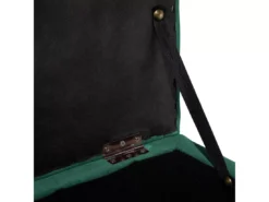 Coffre De Rangement Chesterfield Vert Foncé MICHIGAN -Meilleur Meubles Magasin accessoire de rangement 16278839