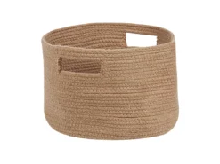 Lot De 2 Paniers En Coton Beige ⌀ 30 Cm CHINIOT -Meilleur Meubles Magasin accessoire de rangement 16426477