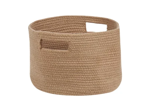 Lot De 2 Paniers En Coton Beige ⌀ 30 Cm CHINIOT -Meilleur Meubles Magasin accessoire de rangement 16426477