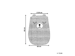 Panier Ours En Herbier Marin Naturel FULAN -Meilleur Meubles Magasin accessoire de rangement 16426661