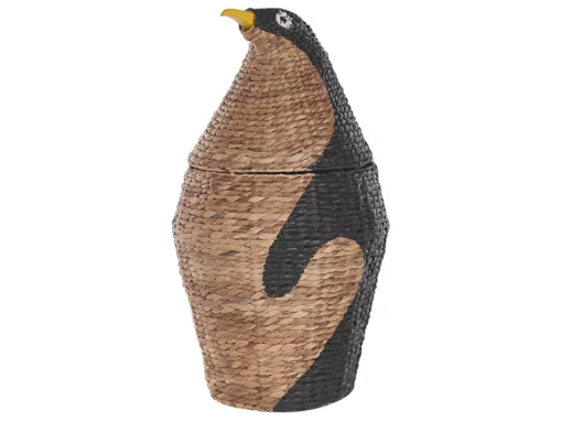 Panier Pingouin En Fibre De Jacinthe D'eau Naturel HADZABE -Meilleur Meubles Magasin accessoire de rangement 16426889
