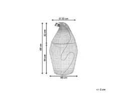Panier Pingouin En Fibre De Jacinthe D'eau Naturel HADZABE -Meilleur Meubles Magasin accessoire de rangement 16426893