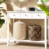 Panier En Rotin Teinte Naturelle ⌀ 26 Cm BOHOROK -Meilleur Meubles Magasin accessoire de rangement 16427159