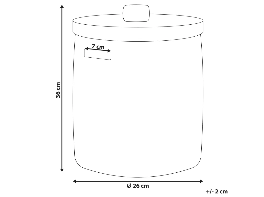 Panier En Rotin Teinte Naturelle ⌀ 26 Cm BOHOROK 5 Panier En Rotin Teinte Naturelle ⌀ 26 Cm BOHOROK – Image 3