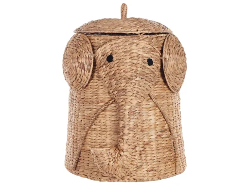 Panier éléphant En Fibre De Jacinthe D'eau Naturel DOGON -Meilleur Meubles Magasin accessoire de rangement 16427339