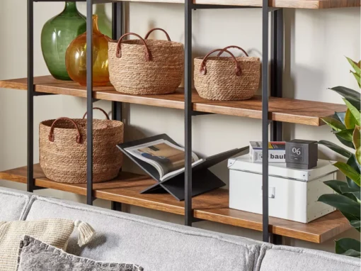 Lot De 3 Paniers En Herbier Marin Naturel SAYJAR -Meilleur Meubles Magasin accessoire de rangement 16428389
