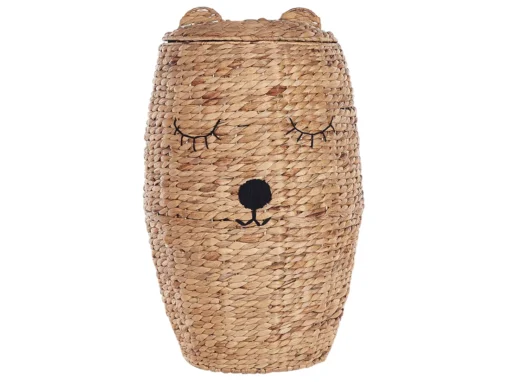 Panier Ours En Fibre De Jacinthe Naturel SAMBUR -Meilleur Meubles Magasin accessoire de rangement 16429327