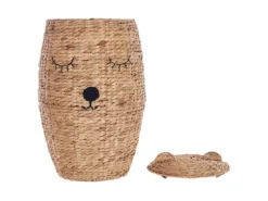 Panier Ours En Fibre De Jacinthe Naturel SAMBUR -Meilleur Meubles Magasin accessoire de rangement 16429333