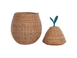 Panier Poire En Rotin Naturel VAGSOY -Meilleur Meubles Magasin accessoire de rangement 16429695