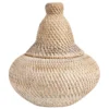 Panier En Rotin Teinte Naturelle ⌀ 20 Cm BILA -Meilleur Meubles Magasin accessoire de rangement 16430385