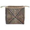 Panier En Jute Naturel Et Noir 40 X 40 Cm KOLHAPUR -Meilleur Meubles Magasin accessoire de rangement 17171305