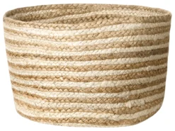Lot De 3 Paniers En Jute Naturel Et Beige KAHU -Meilleur Meubles Magasin accessoire de rangement 18902843