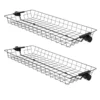 Lot De 2 Paniers De Rangement Pour Porte-vêtements Portemanteau Panier, FRG34-P02 -Meilleur Meubles Magasin accessoire de rangement 19159651