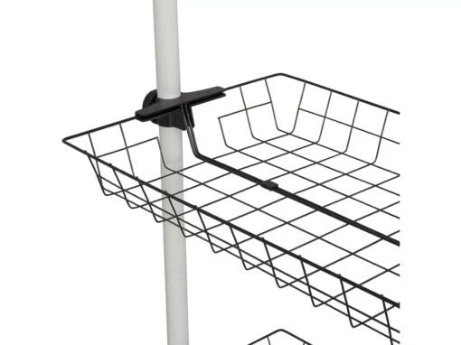 Lot De 2 Paniers De Rangement Pour Porte-vêtements Portemanteau Panier, FRG34-P02 -Meilleur Meubles Magasin accessoire de rangement 19159661
