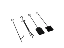 Porte Bûches Serviteur De Cheminée Avec 4 Outils Ensemble D‘outilspour Intérieur Extérieur,SoBuy SDA01-SCH -Meilleur Meubles Magasin accessoire de rangement 19557693