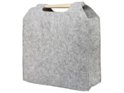 Lot De 3 Corbeilles Textiles Gris Clair SARIOT -Meilleur Meubles Magasin accessoire de rangement 20935701