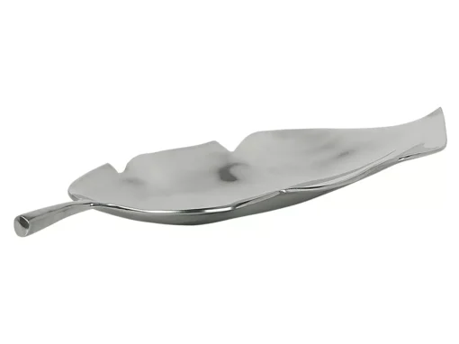 Coupelle Décorative Argentée 49 Cm AMRUS -Meilleur Meubles Magasin accessoire de rangement 24502931