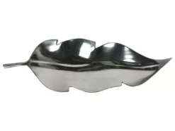 Coupelle Décorative Argentée 49 Cm AMRUS -Meilleur Meubles Magasin accessoire de rangement 24502939
