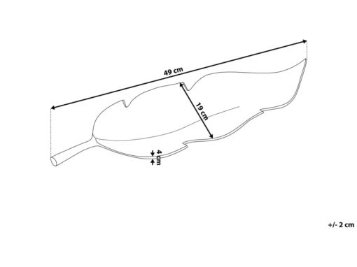 Coupelle Décorative Argentée 49 Cm AMRUS -Meilleur Meubles Magasin accessoire de rangement 24502943