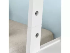 Bibliothèque Étagère Style échelle De 4 Niveaux Et 1 Tiroir Blanc, FRG116-W -Meilleur Meubles Magasin bibliotheque 19156981