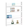 Bibliothèque Murale Étagère De Rangement Étagère à Livres Enfants Avec 4 Étages, KMB08-W -Meilleur Meubles Magasin bibliotheque 19400437