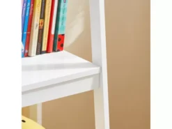 Étagère De Rangement Jouets Pour Enfants Étagère à Livres Avec 2 étagères Et 1 Tiroir, KMB31-W -Meilleur Meubles Magasin bibliotheque 19400903