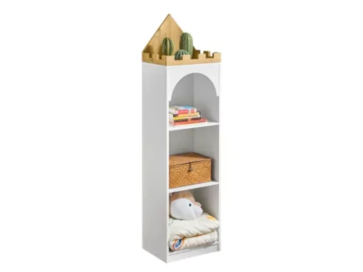 Bibliothèque Étagère De Rangement Pour Livres Et Jouets Enfant Étagère à Livres, KMB42-W -Meilleur Meubles Magasin bibliotheque 19401215