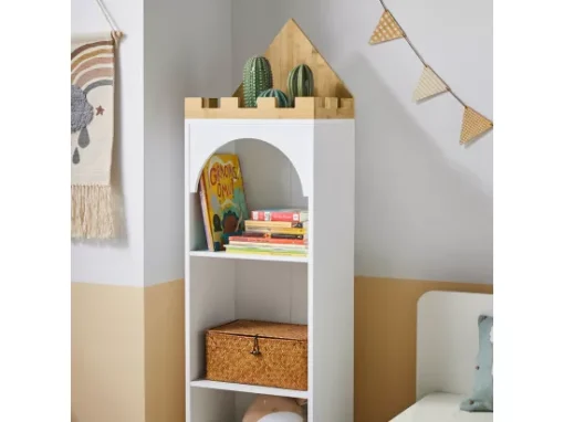 Bibliothèque Étagère De Rangement Pour Livres Et Jouets Enfant Étagère à Livres, KMB42-W -Meilleur Meubles Magasin bibliotheque 19401221