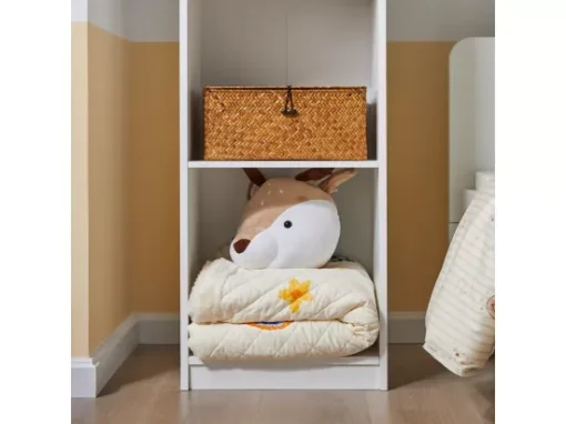 Bibliothèque Étagère De Rangement Pour Livres Et Jouets Enfant Étagère à Livres, KMB42-W -Meilleur Meubles Magasin bibliotheque 19401231