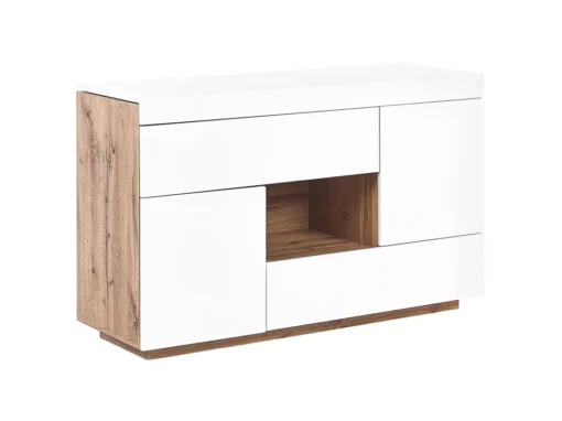 Buffet/bureau à Domicile Blanc GORAN -Meilleur Meubles Magasin buffet 16409449