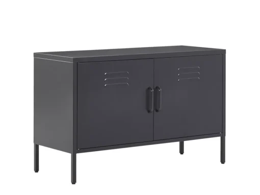 Buffet En Acier Noir URIA -Meilleur Meubles Magasin buffet 16691643