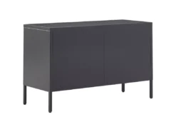 Buffet En Acier Noir URIA -Meilleur Meubles Magasin buffet 16691657