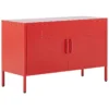 Buffet En Acier Rouge URIA -Meilleur Meubles Magasin buffet 16691691