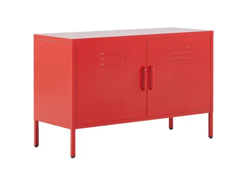 Buffet En Acier Rouge URIA -Meilleur Meubles Magasin buffet 16691691