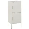 Armoire à 2 Portes En Métal Blanc HURON -Meilleur Meubles Magasin buffet 16701567