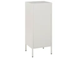 Armoire à 2 Portes En Métal Blanc HURON -Meilleur Meubles Magasin buffet 16701577
