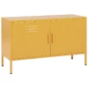 Buffet En Métal Jaune 2 Portes URIA -Meilleur Meubles Magasin buffet 16701593