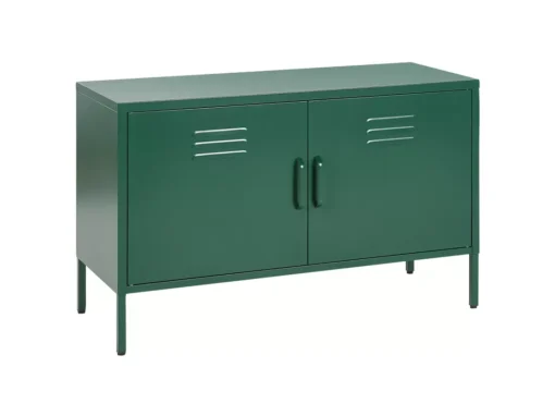 Buffet En Métal Vert 2 Portes URIA -Meilleur Meubles Magasin buffet 16701663