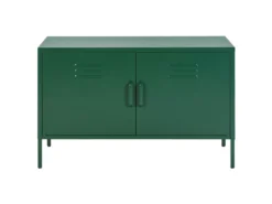 Buffet En Métal Vert 2 Portes URIA -Meilleur Meubles Magasin buffet 16701671