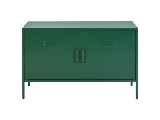 Buffet En Métal Vert 2 Portes URIA -Meilleur Meubles Magasin buffet 16701671
