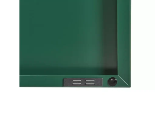 Buffet En Métal Vert 2 Portes URIA -Meilleur Meubles Magasin buffet 16701677