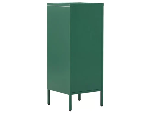 Armoire 2 Portes En Acier Vert HURON -Meilleur Meubles Magasin buffet 16701721