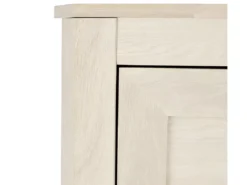 Buffet Paris Avec 2 Portes Et 4 Tiroirs - Chêne Massif Et MDF - Naturel -Meilleur Meubles Magasin buffet 18873189
