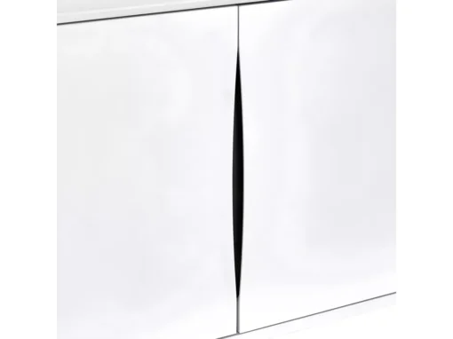 Buffet Lyon Avec 2 Portes Et 3 Tiroirs - MDF Et Bois - Blanc -Meilleur Meubles Magasin buffet 18873221