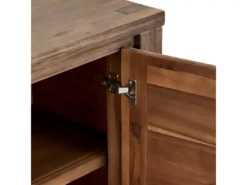 Buffet Alaska Avec 2 Portes Et 3 Tiroirs - Acacia Massif Et MDF - Marron -Meilleur Meubles Magasin buffet 18873395
