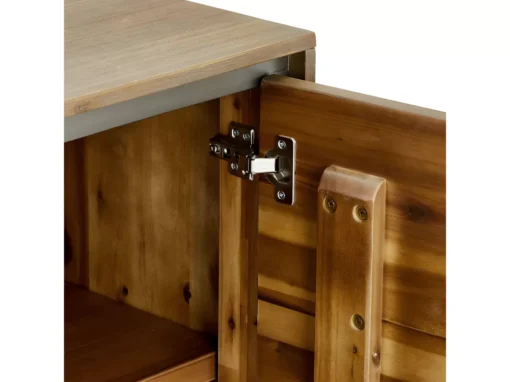 Buffet Malaga Avec 2 Portes Et 2 Tiroirs - Acacia Massif Et MDF - Marron -Meilleur Meubles Magasin buffet 18873459