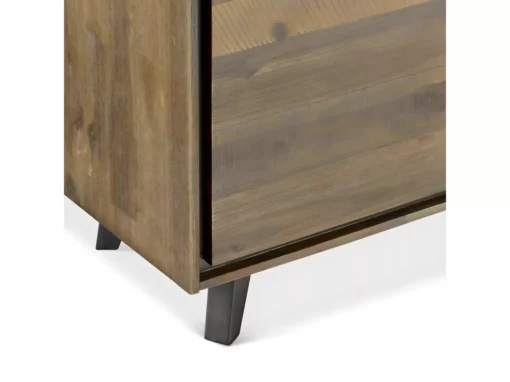 Buffet Malaga Avec 2 Portes Et 2 Tiroirs - Acacia Massif Et MDF - Marron -Meilleur Meubles Magasin buffet 18873463